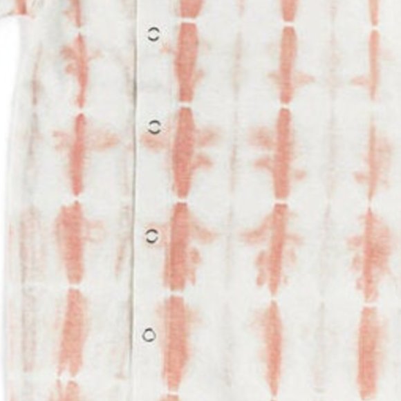 Pehr 2pk Organic Cotton Tie Dye Coverall Suit & Pink Bodysuit Bundle - Picture 4 of 14